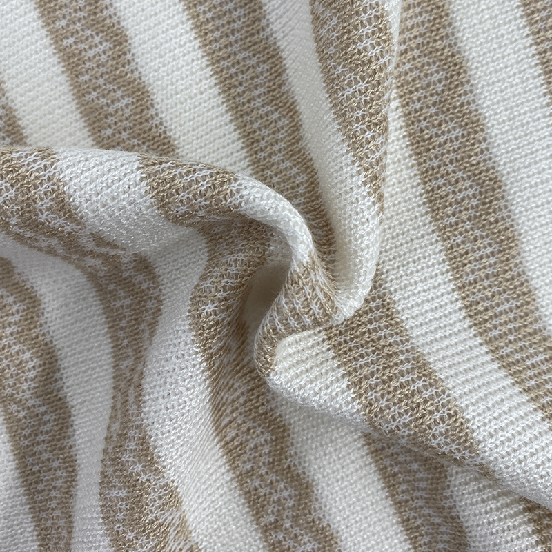 色织条纹提花服装面料